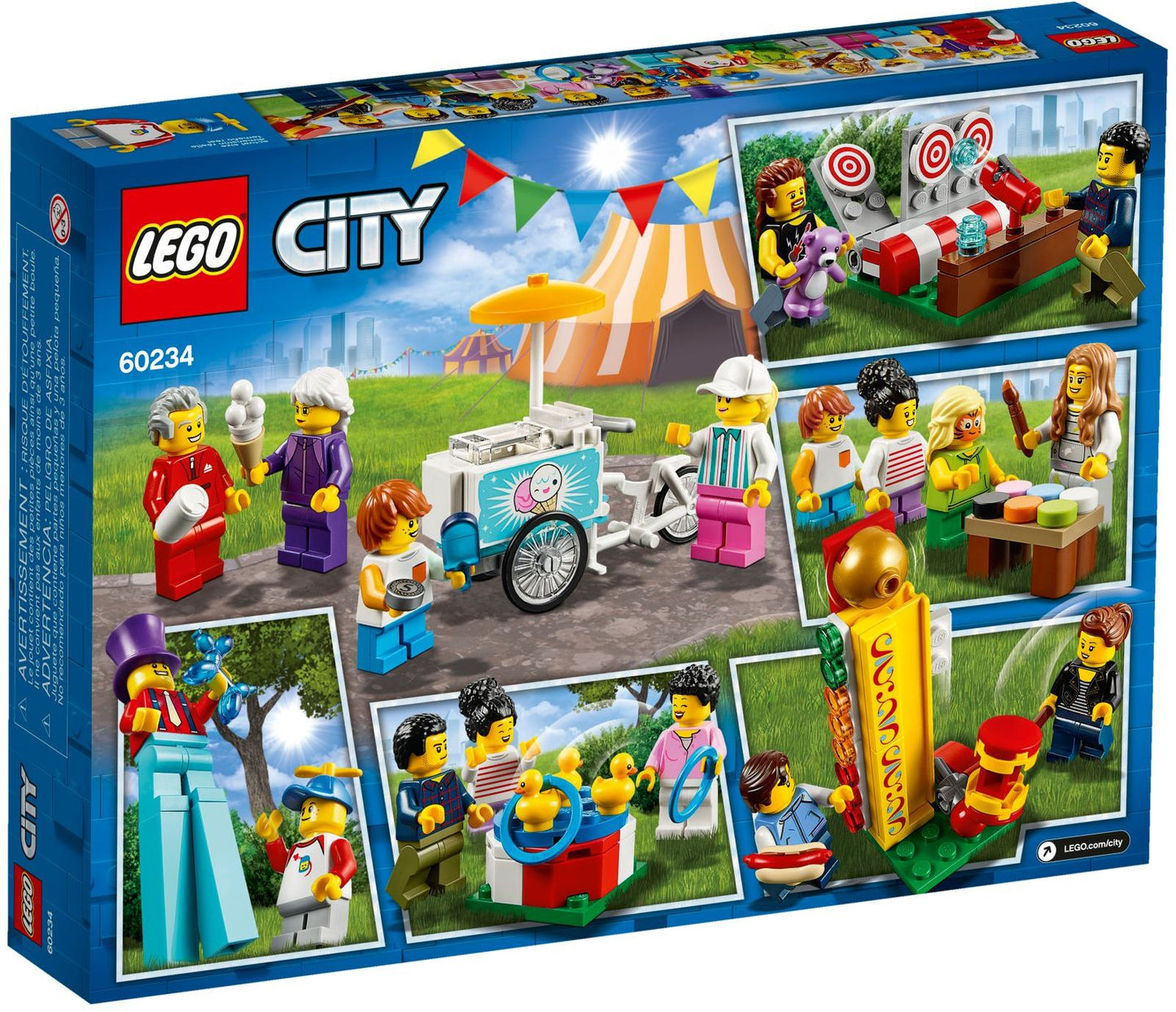 LEGO 60234 City People Pack - Fun Fair- Auzzi Store