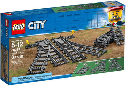 LEGO 60238 City Train Switch Tracks- Auzzi Store