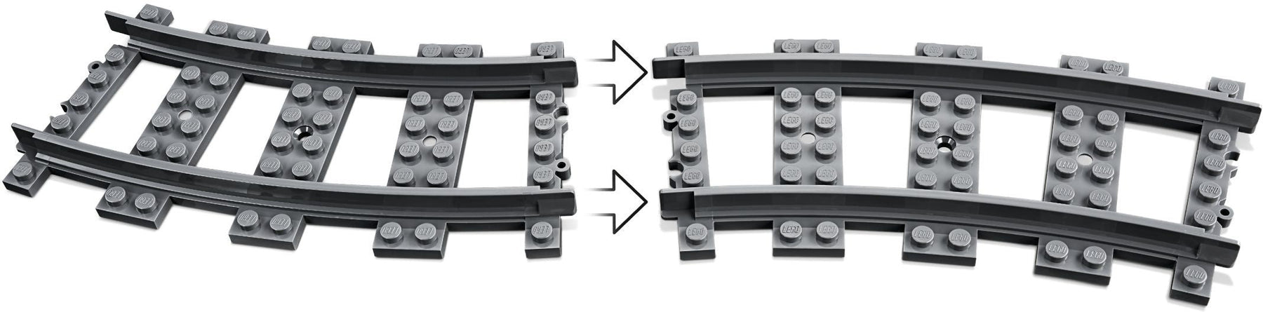 LEGO 60238 City Train Switch Tracks- Auzzi Store