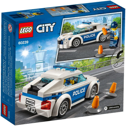 LEGO 60239 Police Patrol Car Toy with Minifigure