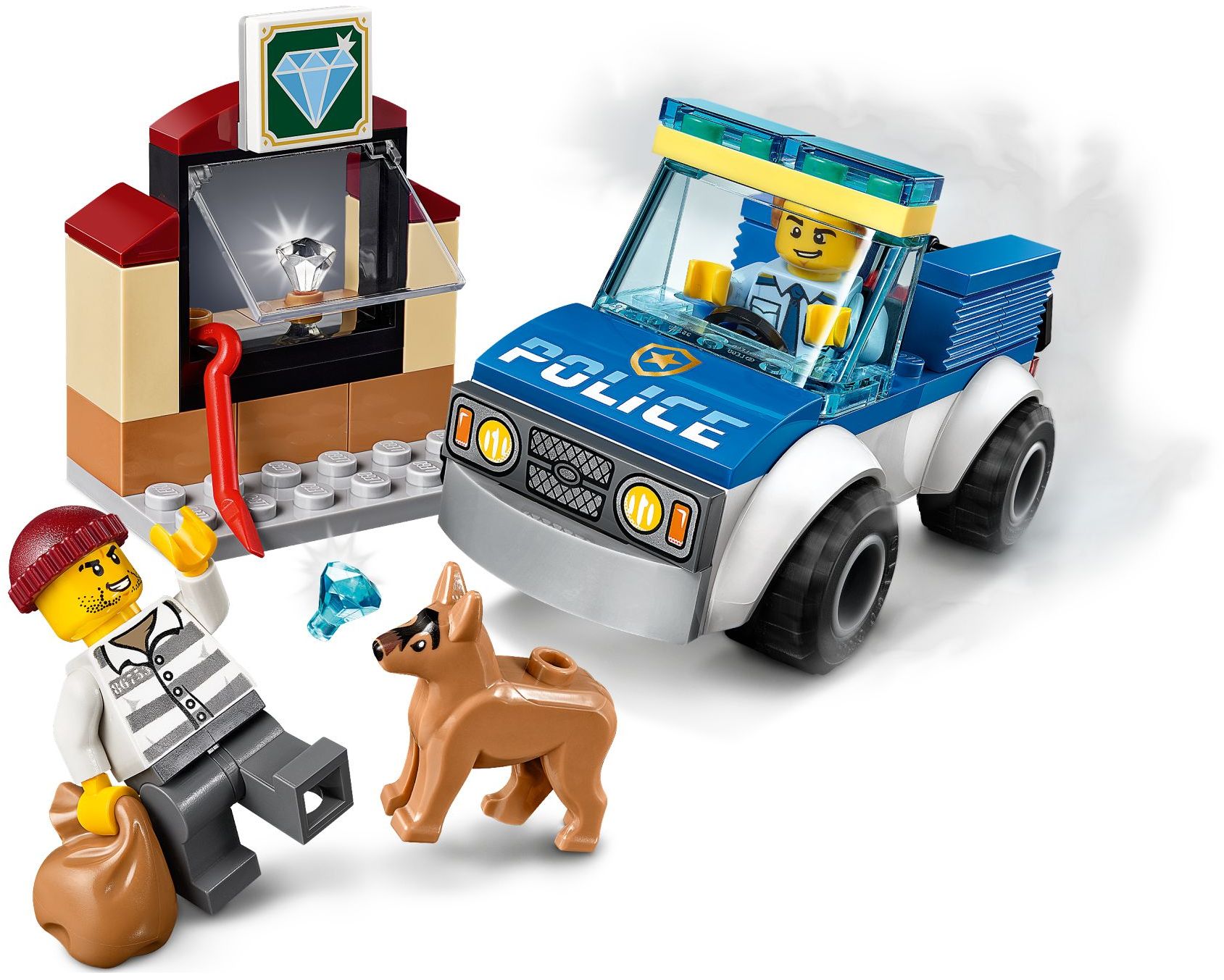 LEGO 60241 Police Dog Unit: Crook Chase! - SuperSaverAU - view 2
