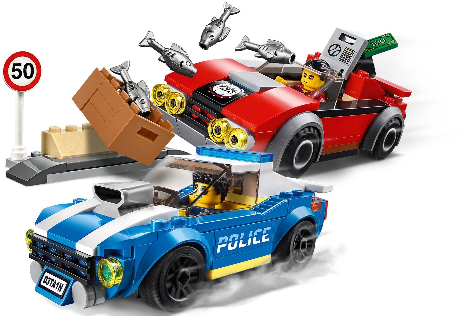 LEGO 60242 Police Car Chase - Duke DeTain vs. Vito - SuperSaverAU - view 2