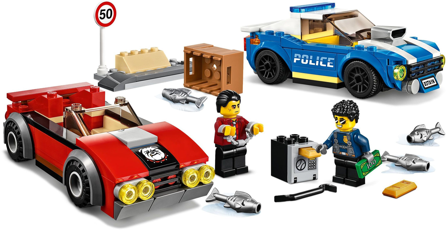 LEGO 60242 Police Car Chase - Duke DeTain vs. Vito - SuperSaverAU - view 3