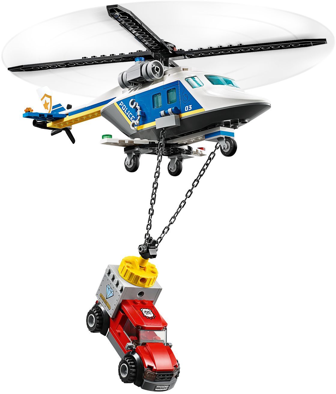 LEGO 60243 Police Helicopter Chase: Magnet Crook Capture