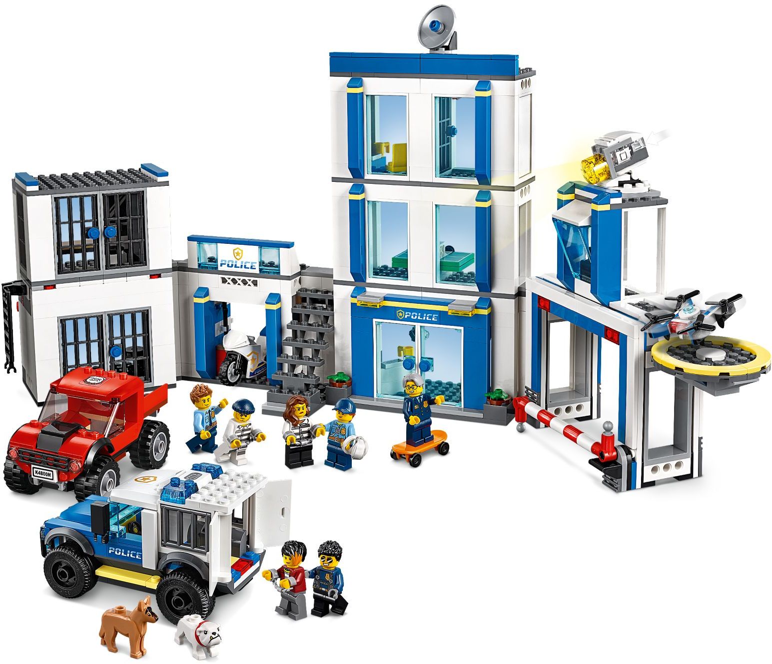 LEGO 60246 Police Station: Jailbreak, Chase, & Catch Crooks! - SuperSaverAU - view 3