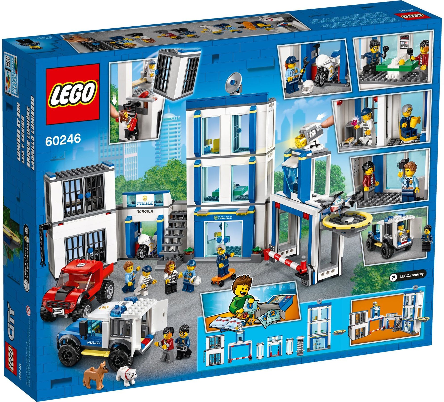 LEGO 60246 Police Station: Jailbreak, Chase, & Catch Crooks! - SuperSaverAU - view 4
