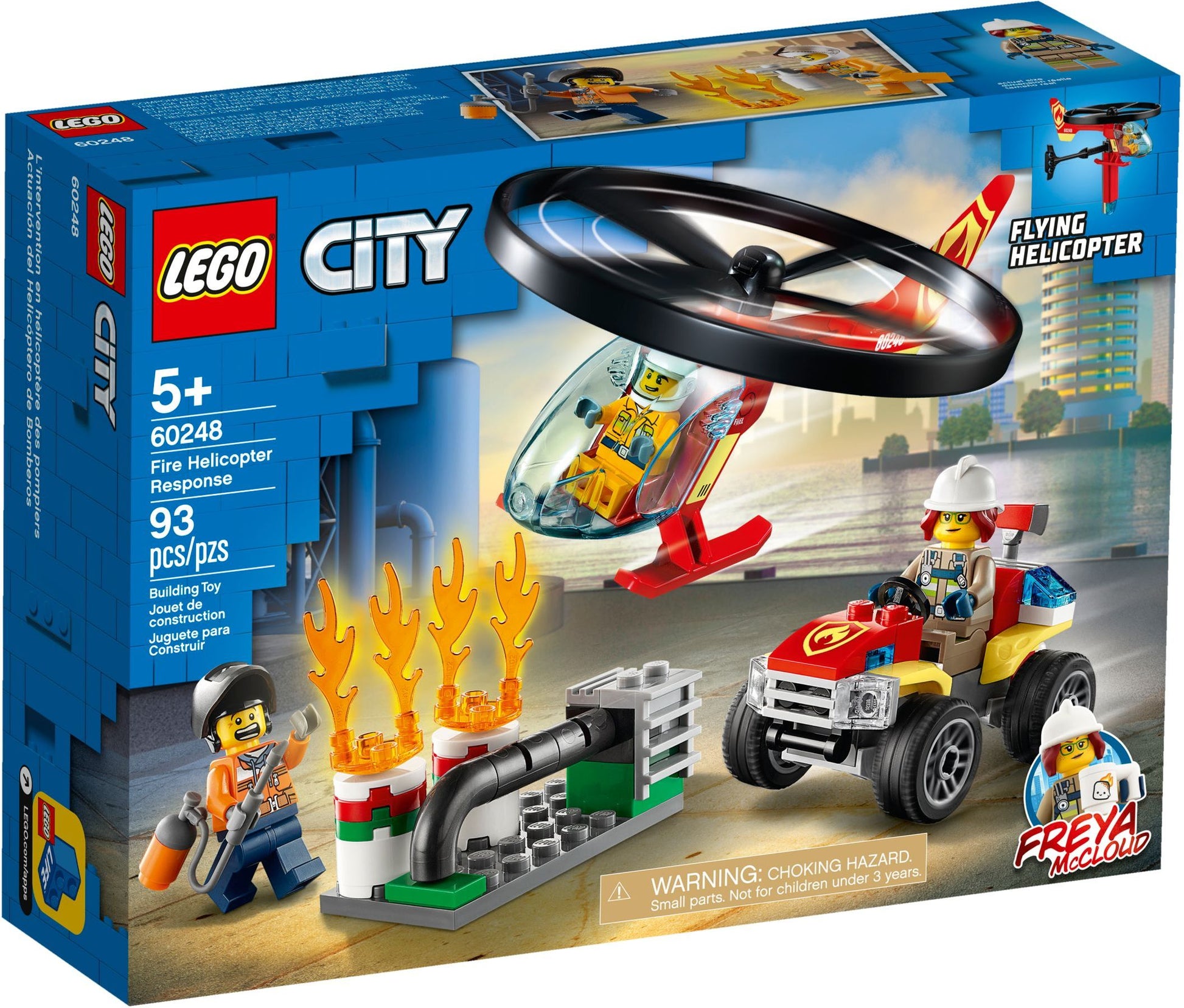 LEGO City 60248: Fire Rescue Helicopter- Auzzi Store