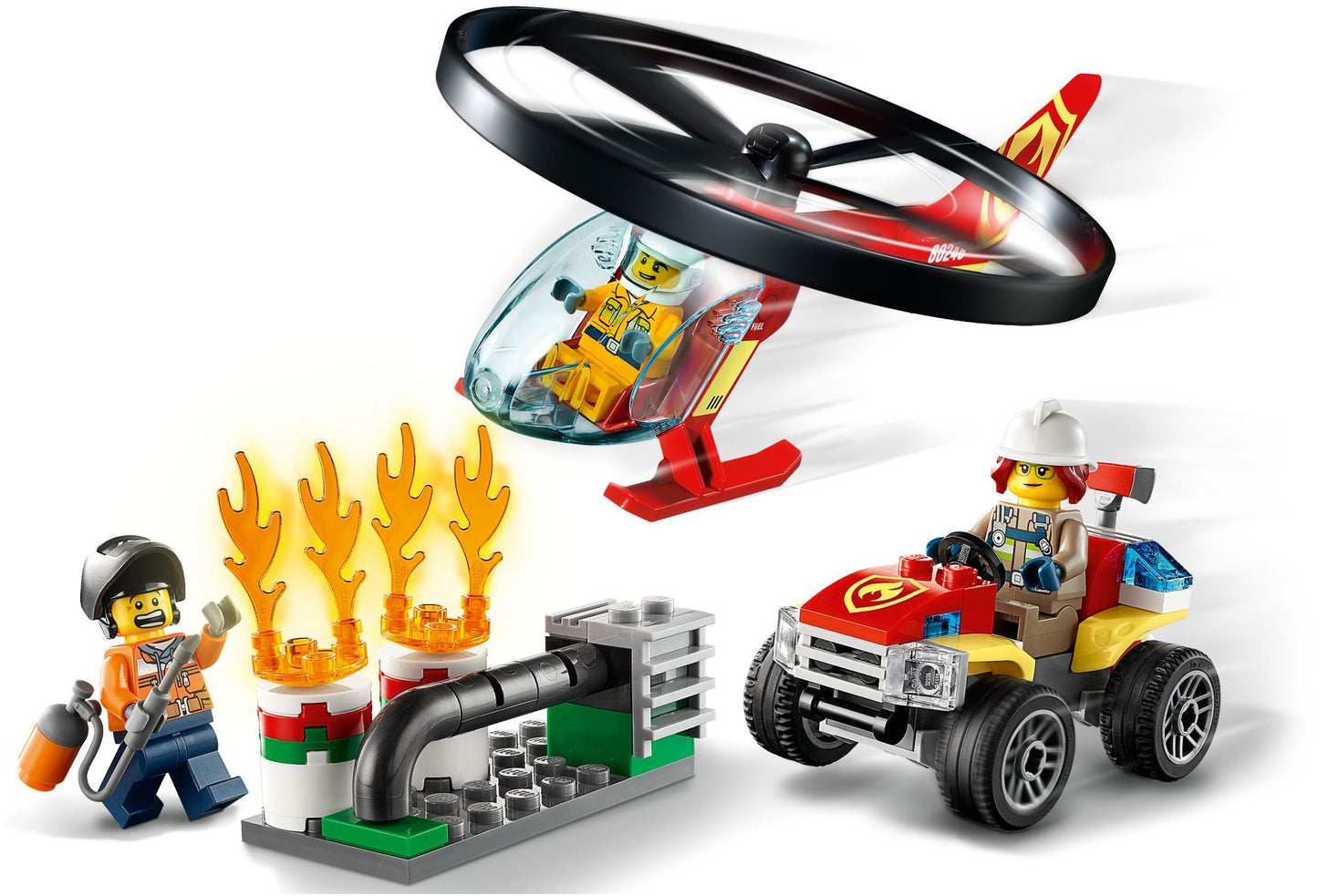 LEGO City 60248: Fire Rescue Helicopter- Auzzi Store