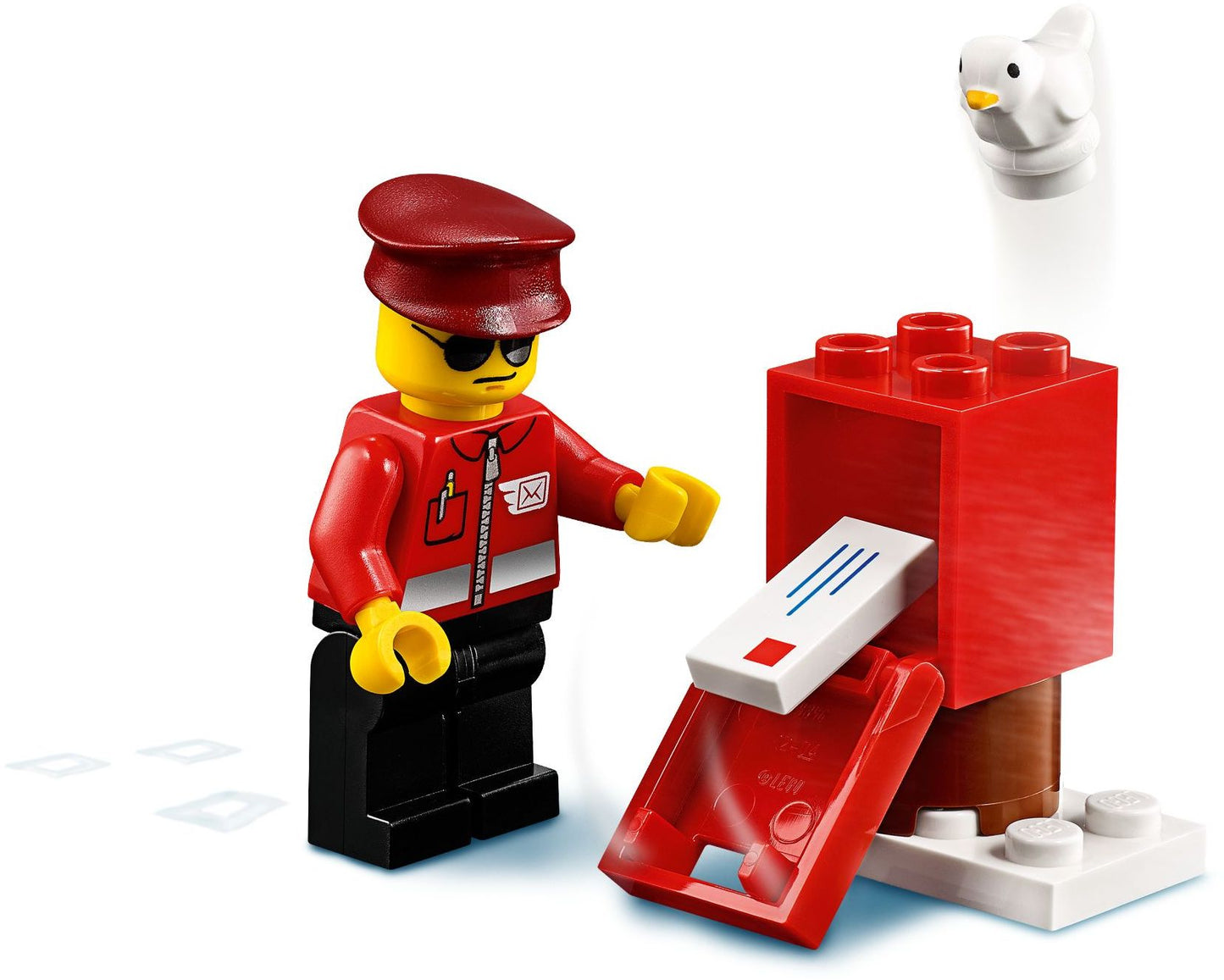 LEGO 60250 Mail Plane: Toy Airplane Building Kit for Kids