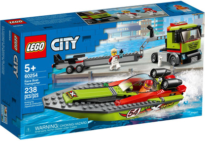 Lego City 60254 Race Boat Transporter- Auzzi Store