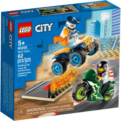 LEGO 60255 Stunt Team ATV & Motorcycle Toy Set