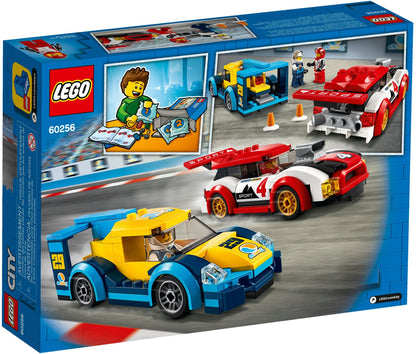 LEGO 60256 Racing Cars: Electric vs. Gas Toy Car Set