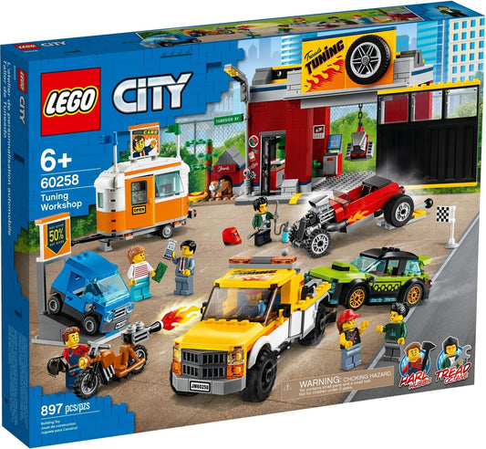 LEGO City 60258: Tuning Workshop- Auzzi Store