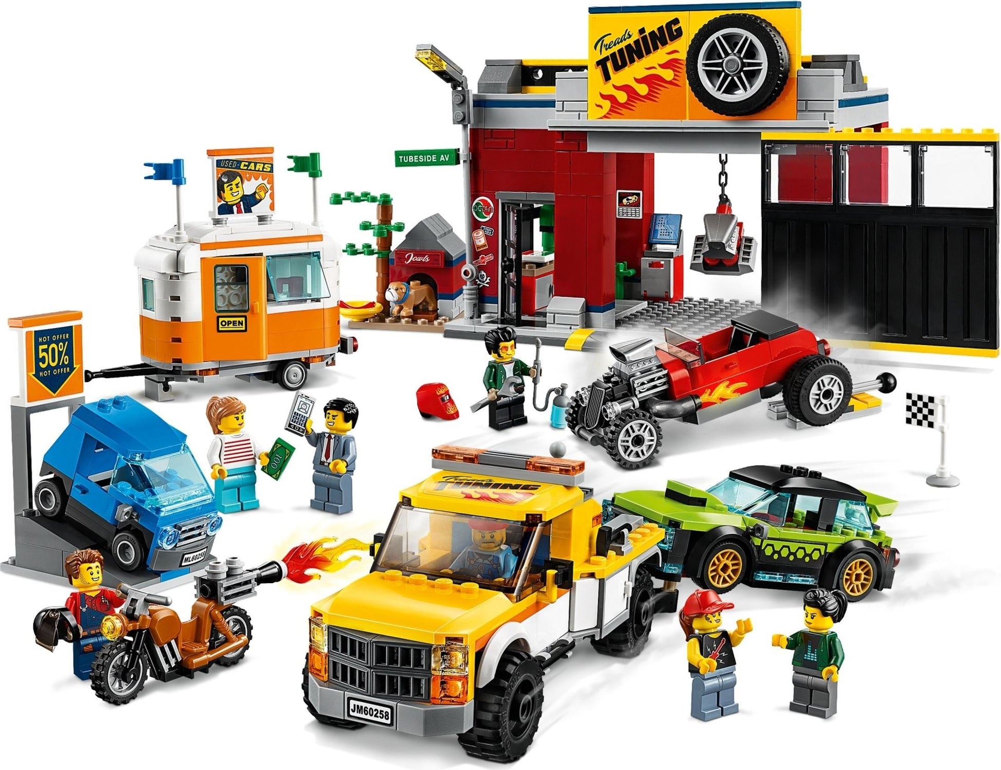 LEGO City 60258: Tuning Workshop- Auzzi Store