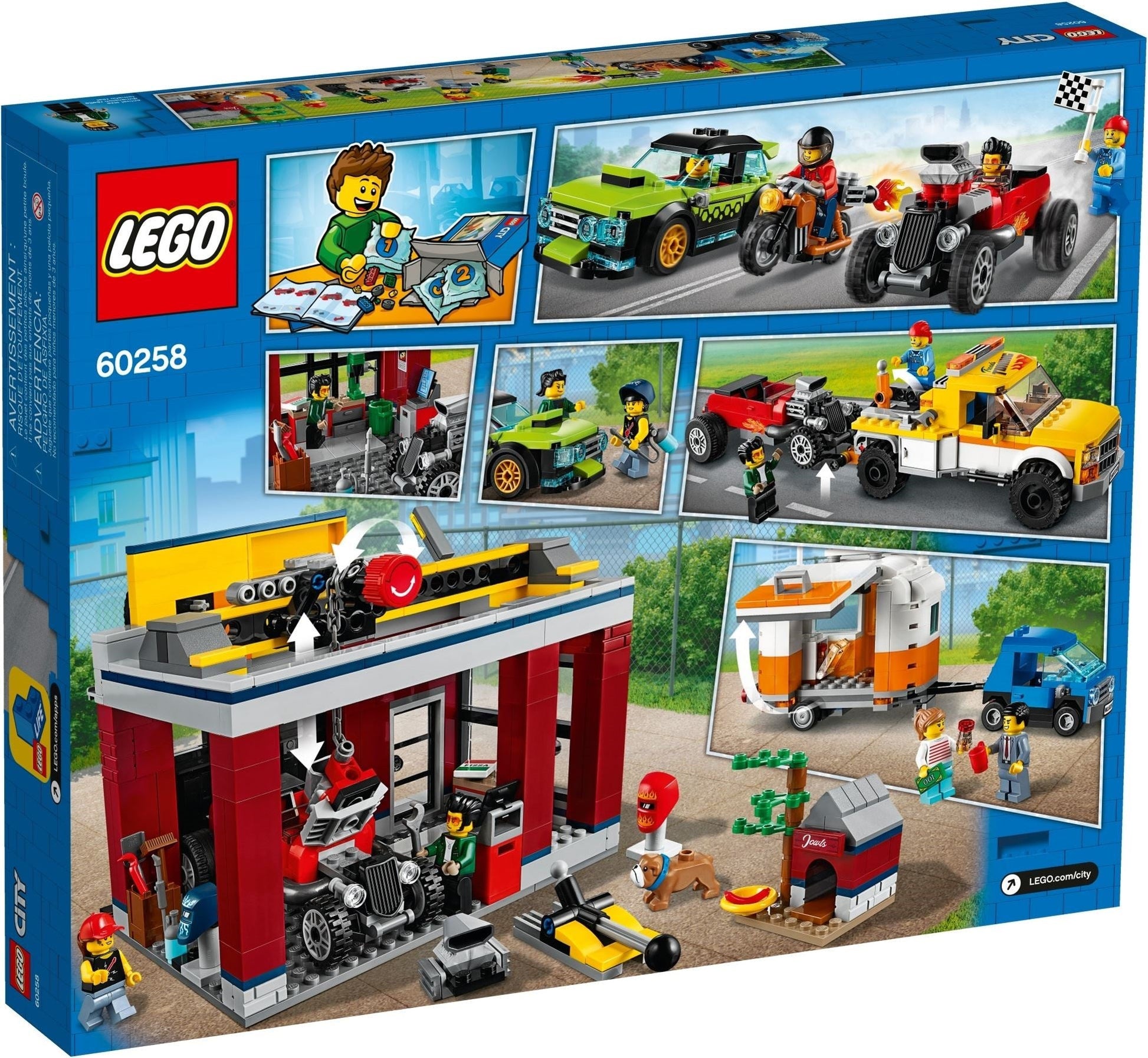 LEGO City 60258: Tuning Workshop- Auzzi Store