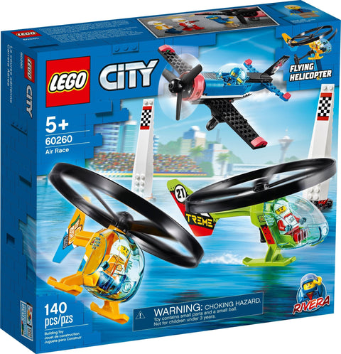 LEGO 60260 Air Race: Toy Helicopters & Stunt Plane - SuperSaverAU - view 1