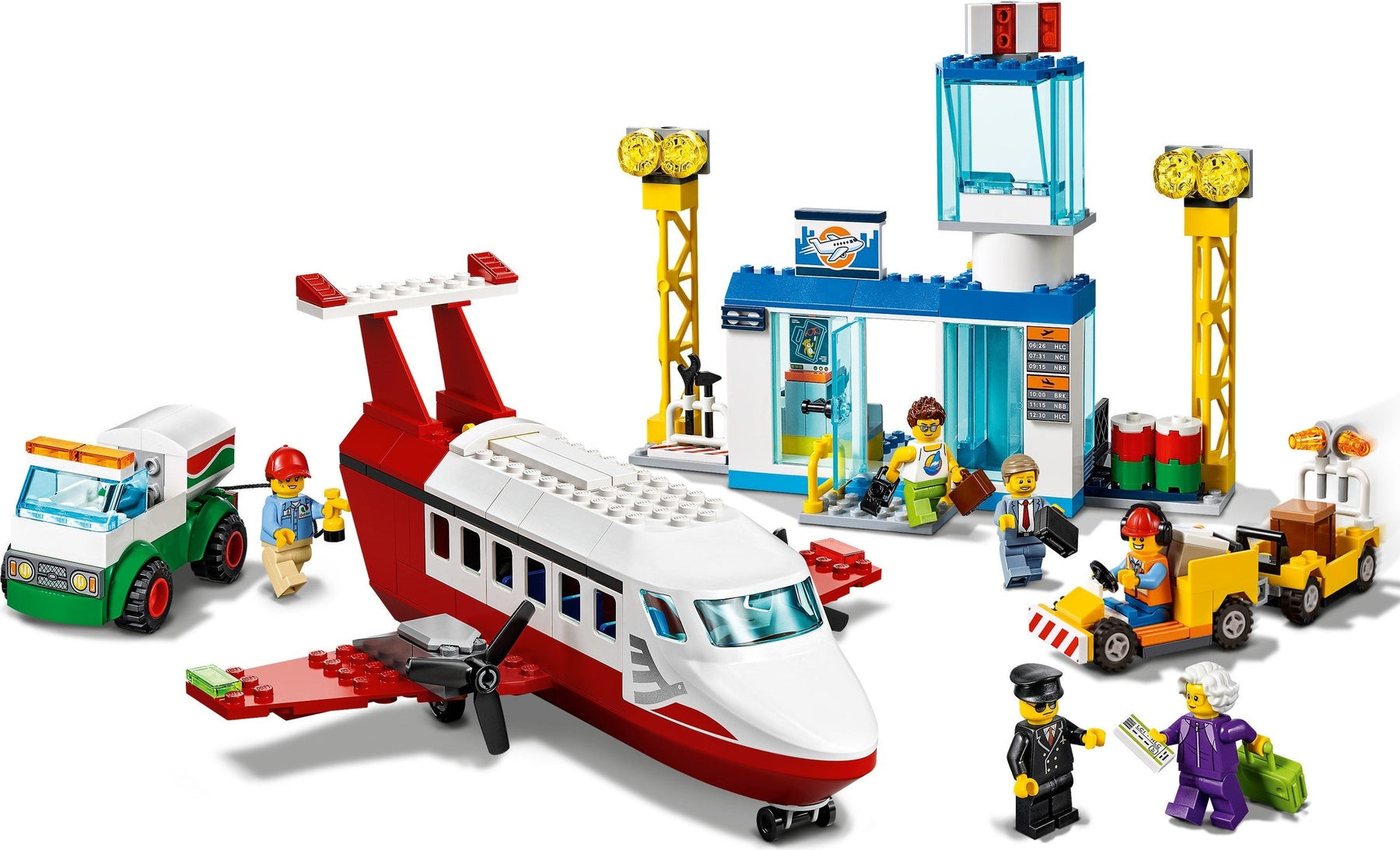 LEGO 60261 City Central Airport - Plane, Minifigures & Terminal - SuperSaverAU - view 3