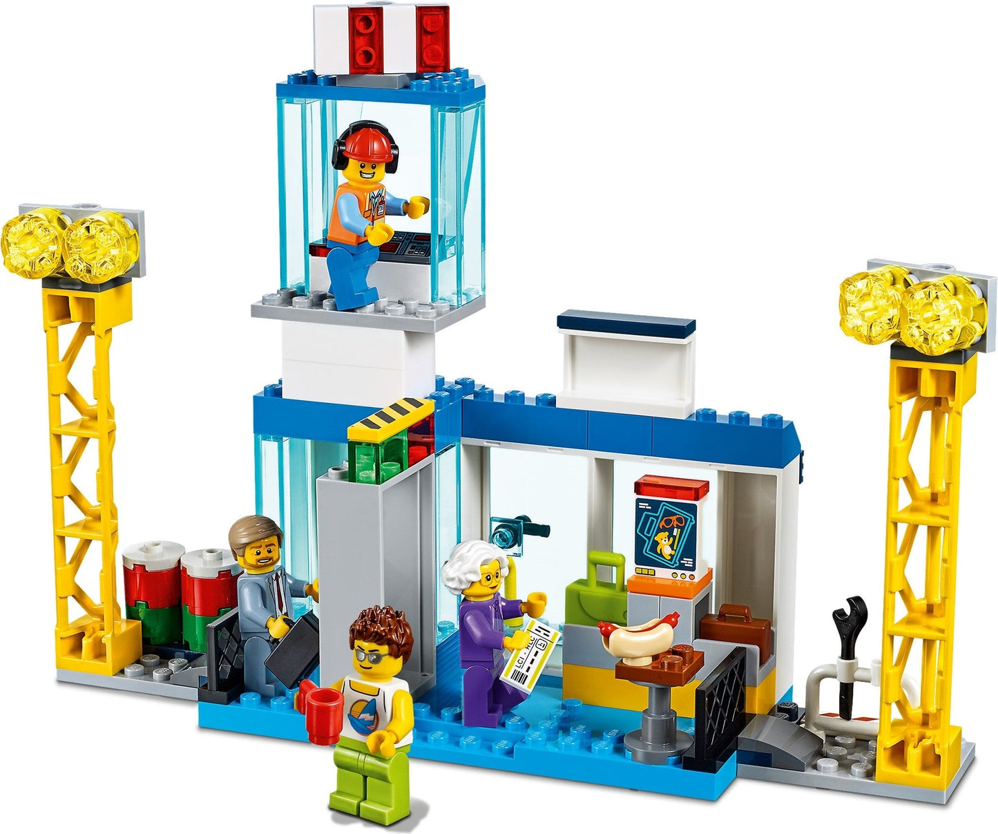 LEGO 60261 City Central Airport - Plane, Minifigures & Terminal