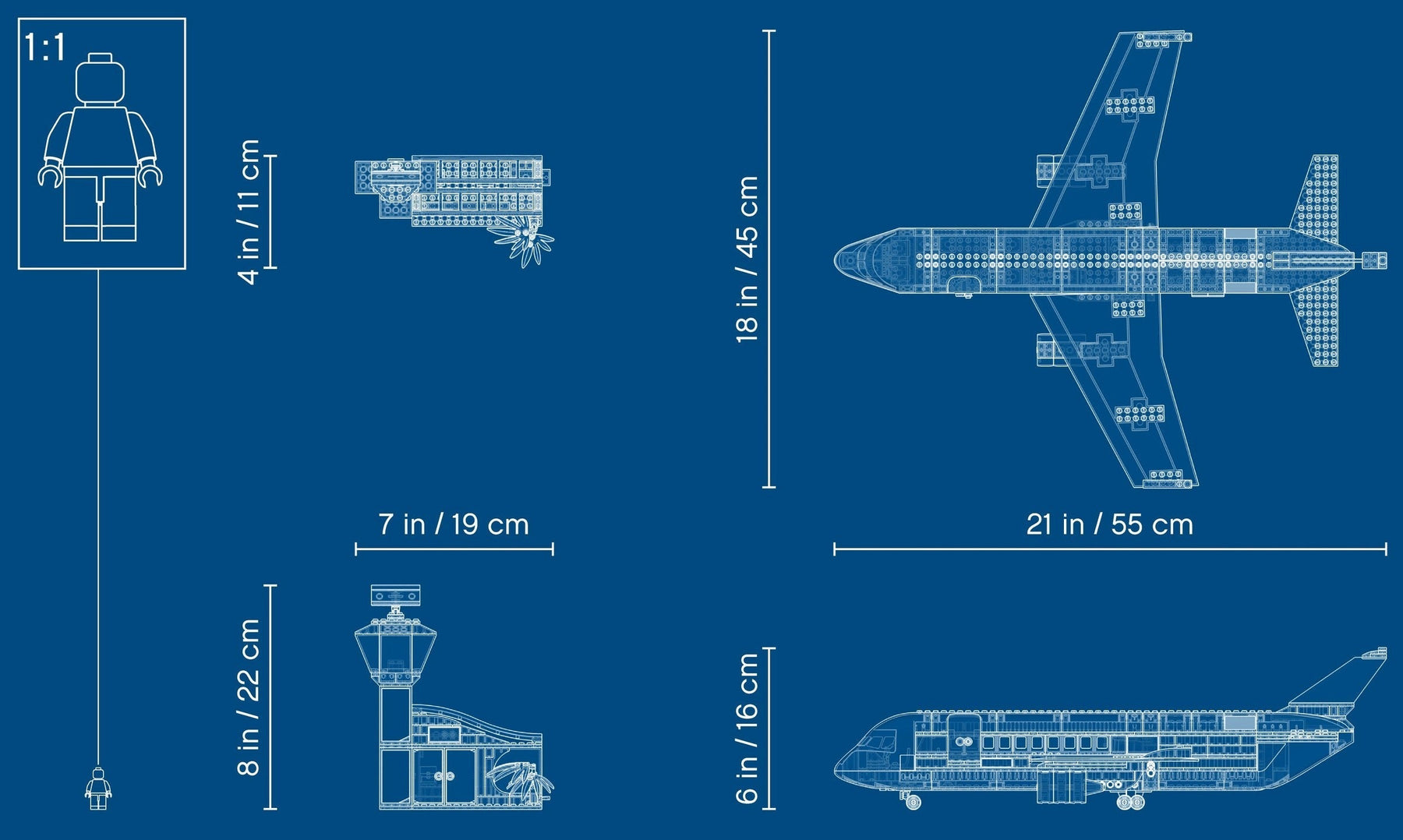 LEGO 60262 City Passenger Airplane: Airport Playset - SuperSaverAU - view 6