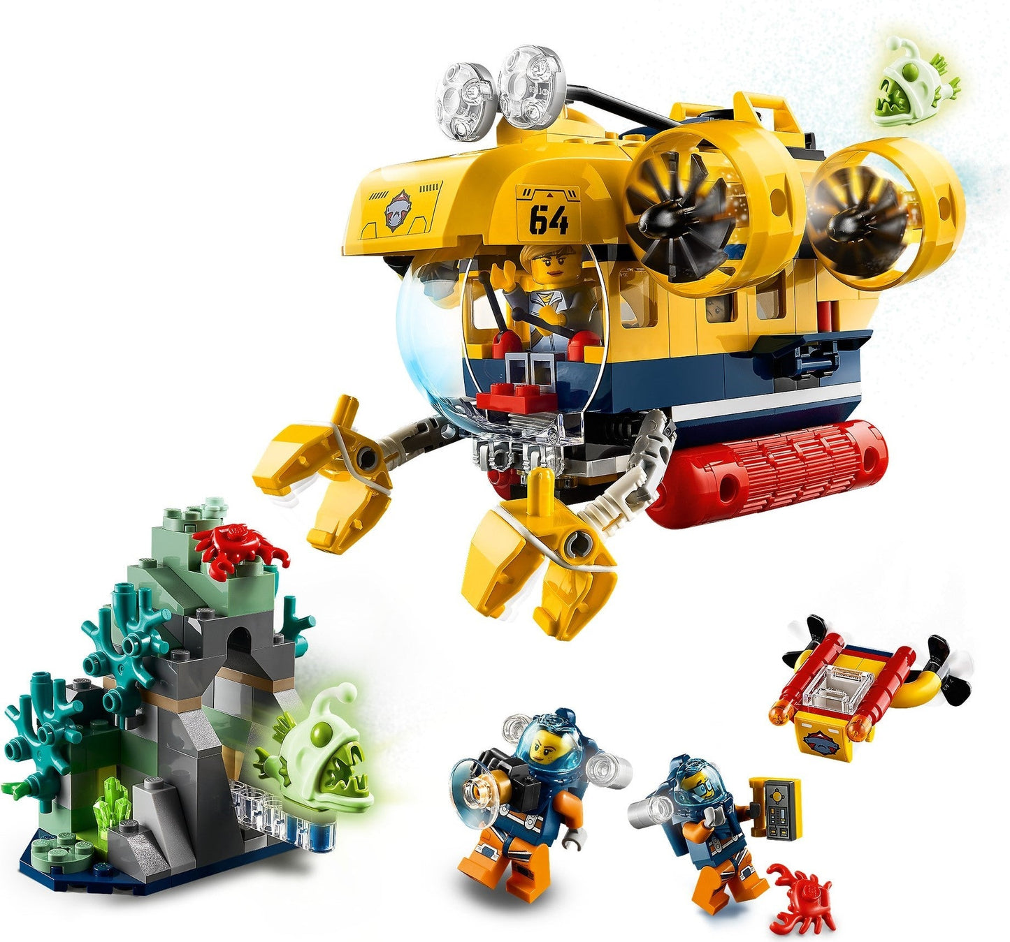 LEGO 60264 City Series Ocean Exploration Submarine- Auzzi Store