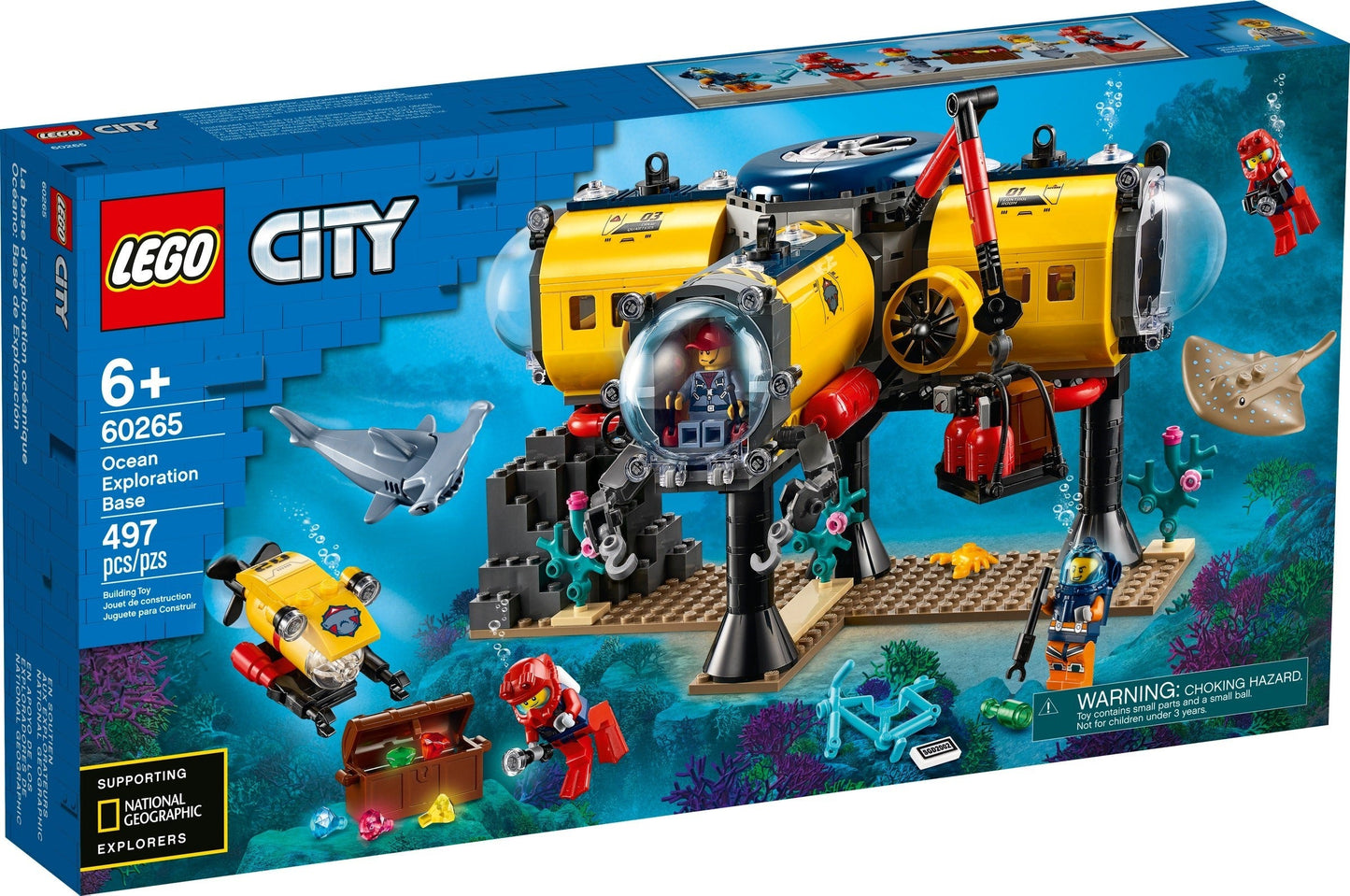 Lego City 60265 Ocean Exploration Base- Auzzi Store