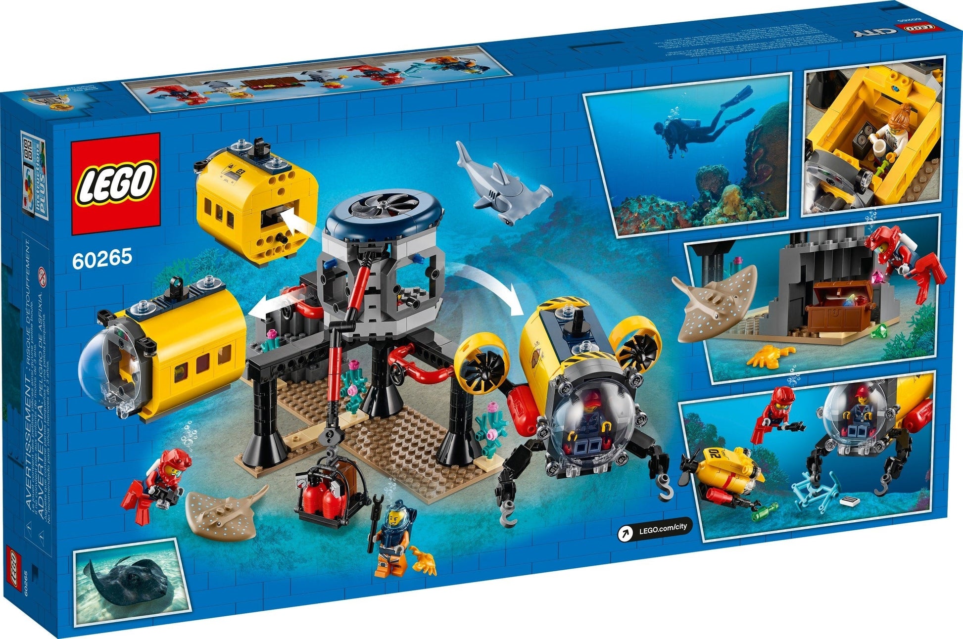 Lego City 60265 Ocean Exploration Base- Auzzi Store