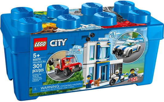 LEGO 60270 Police Brick Box: Crook-Catching Fun!
