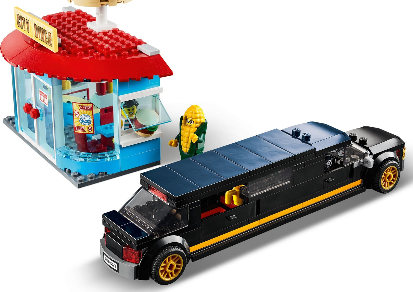 LEGO 60271 City Main Square Set - City Adventures TV Series