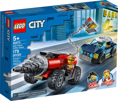 Lego City 60273 Elite Police Driller Chase- Auzzi Store