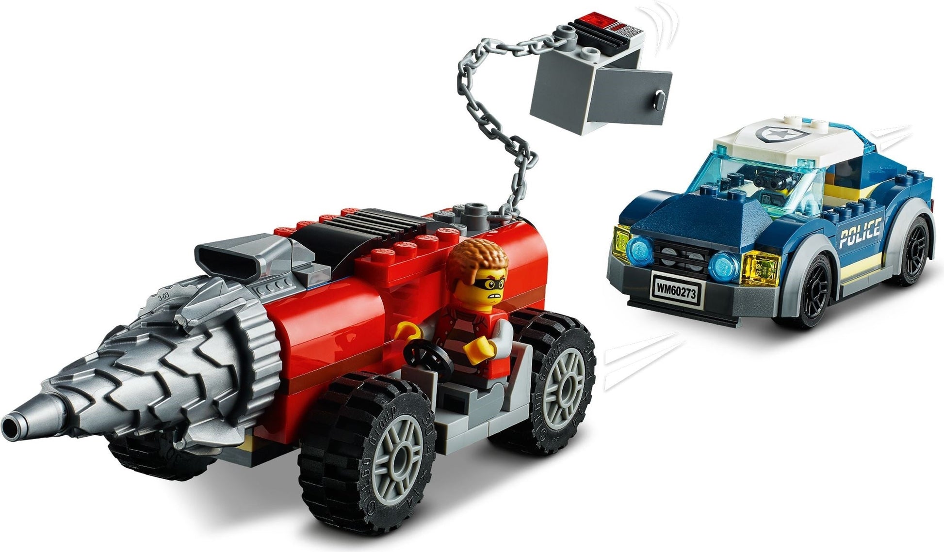 Lego City 60273 Elite Police Driller Chase- Auzzi Store