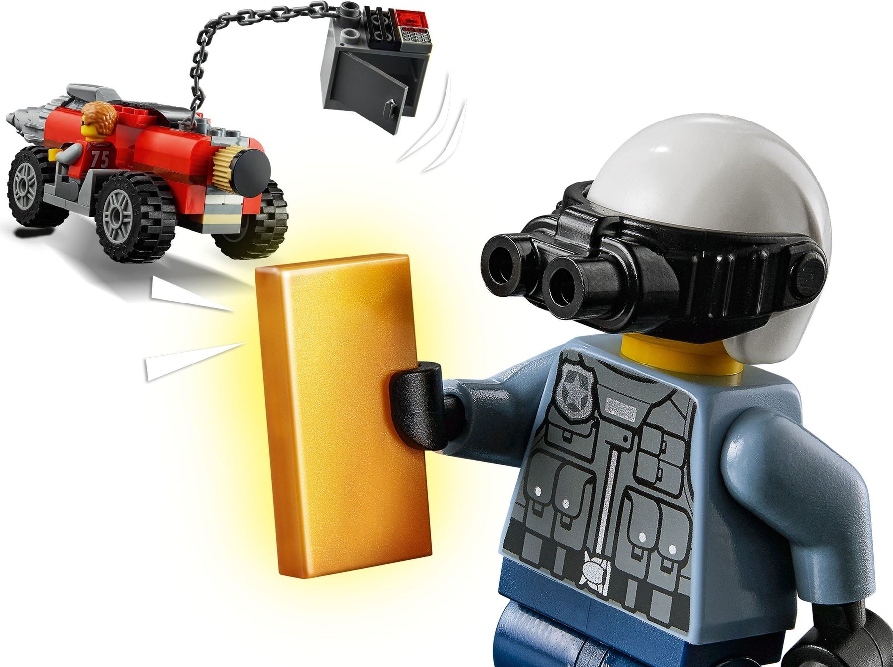 Lego City 60273 Elite Police Driller Chase- Auzzi Store