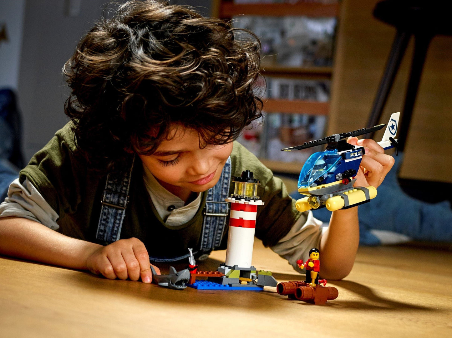LEGO 60274 Police Lighthouse Capture: Helicopter & Crook Chase