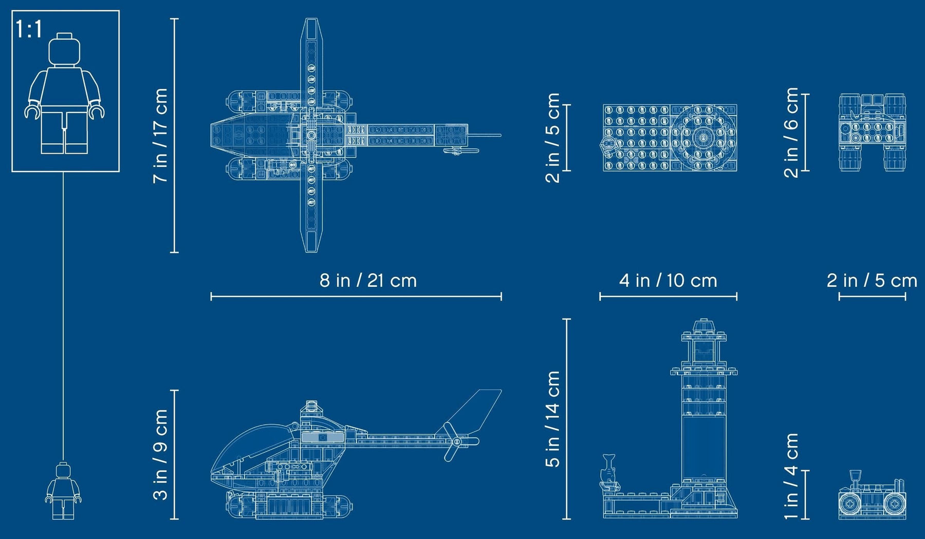 LEGO 60274 Police Lighthouse Capture: Helicopter & Crook Chase - SuperSaverAU - view 4