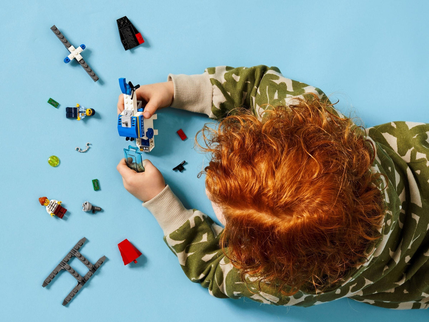 LEGO 60275 Police Helicopter Chase 4+ Building Toy Set