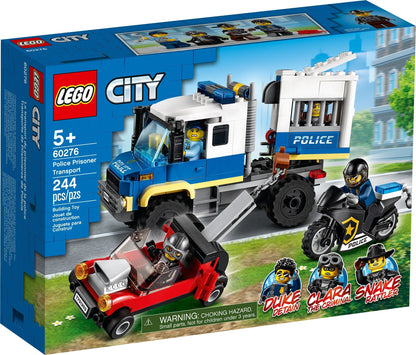 LEGO 60276 Police Prisoner Transport Truck - City Police Chase Toy