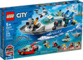LEGO 60277 Police Patrol Boat: Floating Toy with TV Characters - SuperSaverAU - view 1