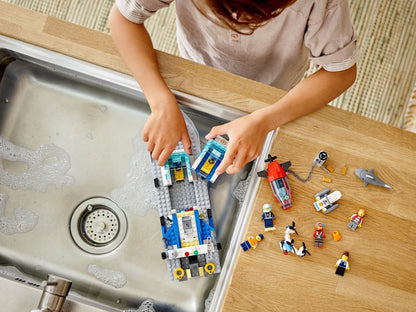 LEGO 60277 Police Patrol Boat: Floating Toy with TV Characters