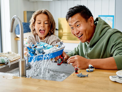 LEGO 60277 Police Patrol Boat: Floating Toy with TV Characters