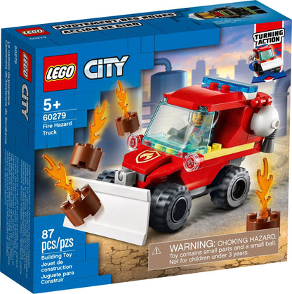 Lego City 60279 Fire Hazard Truck- Auzzi Store
