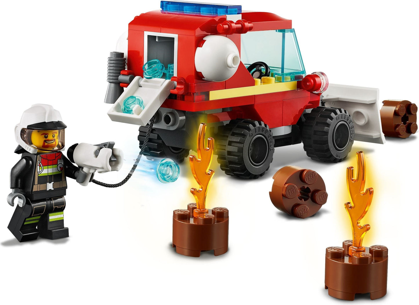 Lego City 60279 Fire Hazard Truck- Auzzi Store