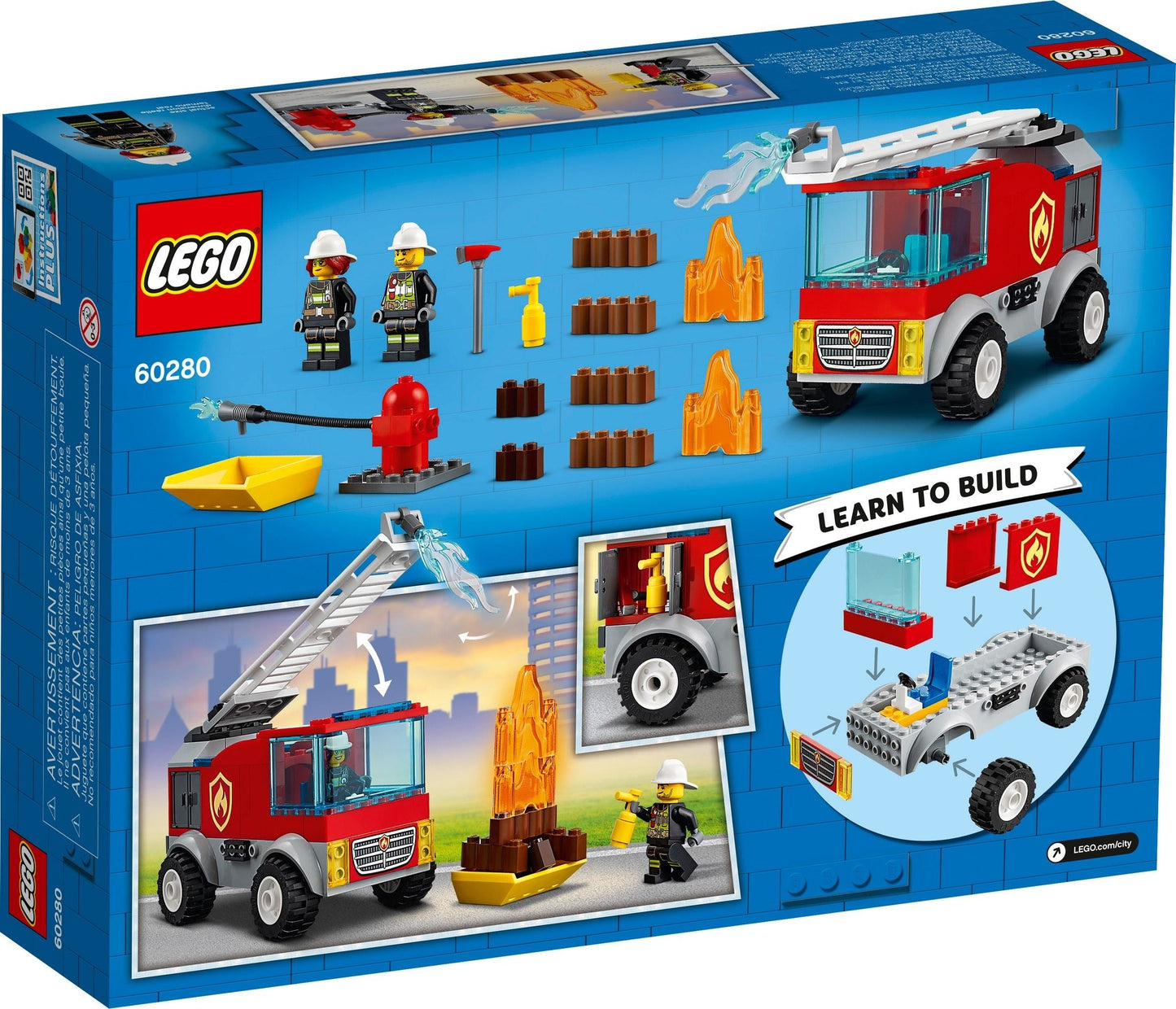 LEGO City Series 60280 Fire Ladder Truck- Auzzi Store