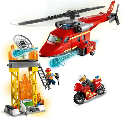 LEGO City Series 60281 Fire Rescue Helicopter- Auzzi Store