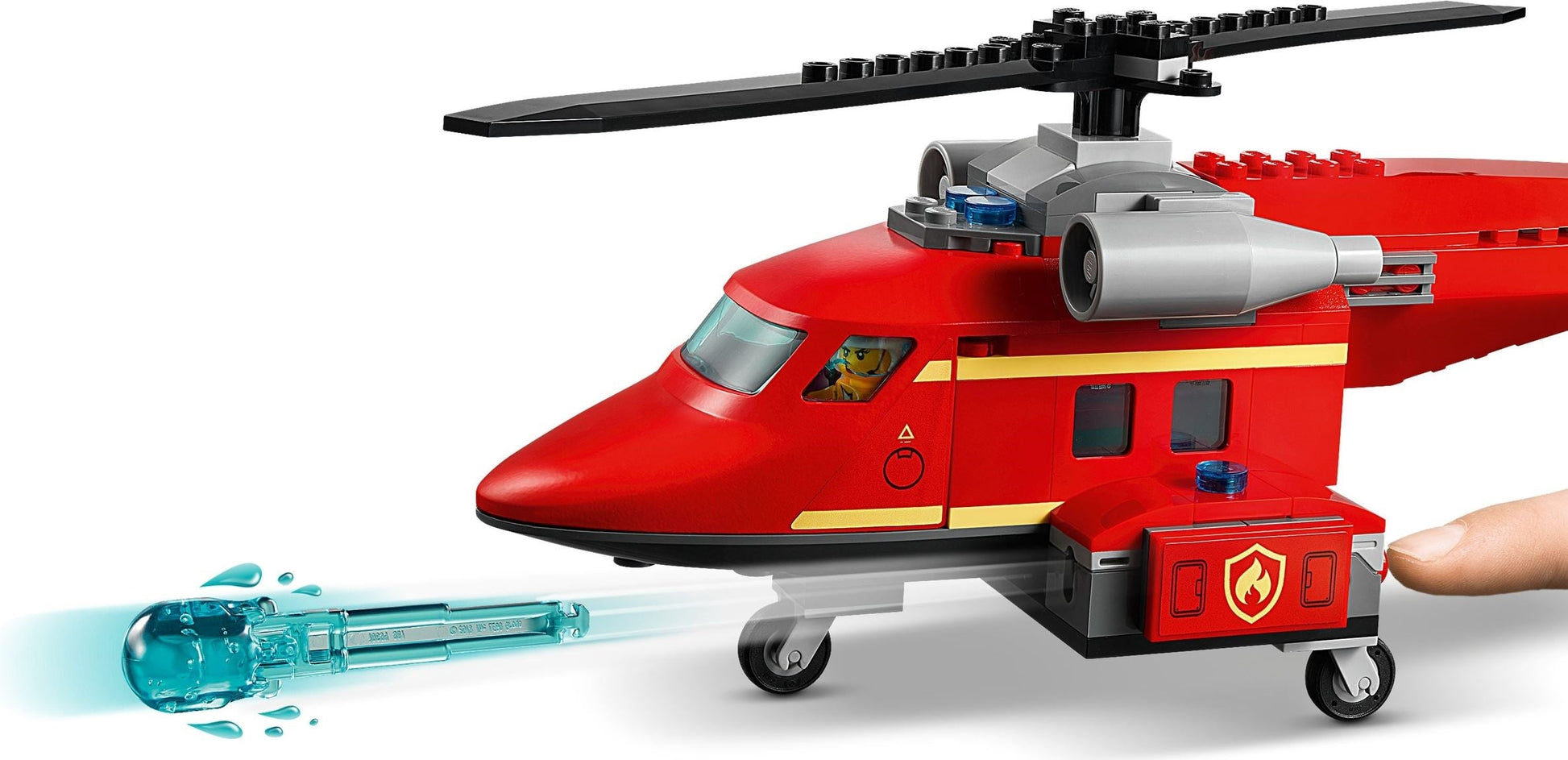 LEGO City Series 60281 Fire Rescue Helicopter- Auzzi Store