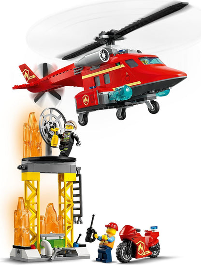 LEGO City Series 60281 Fire Rescue Helicopter- Auzzi Store