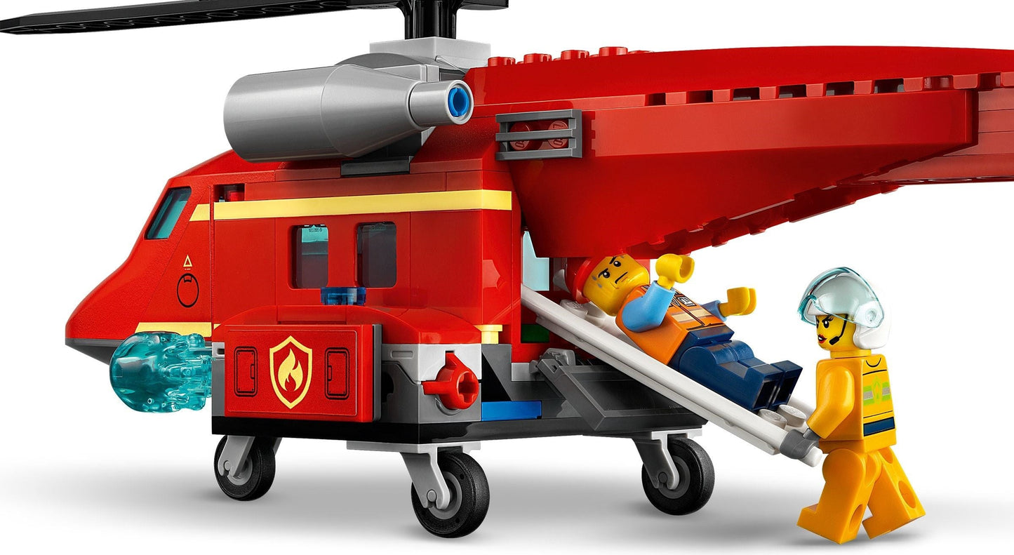 LEGO City Series 60281 Fire Rescue Helicopter- Auzzi Store