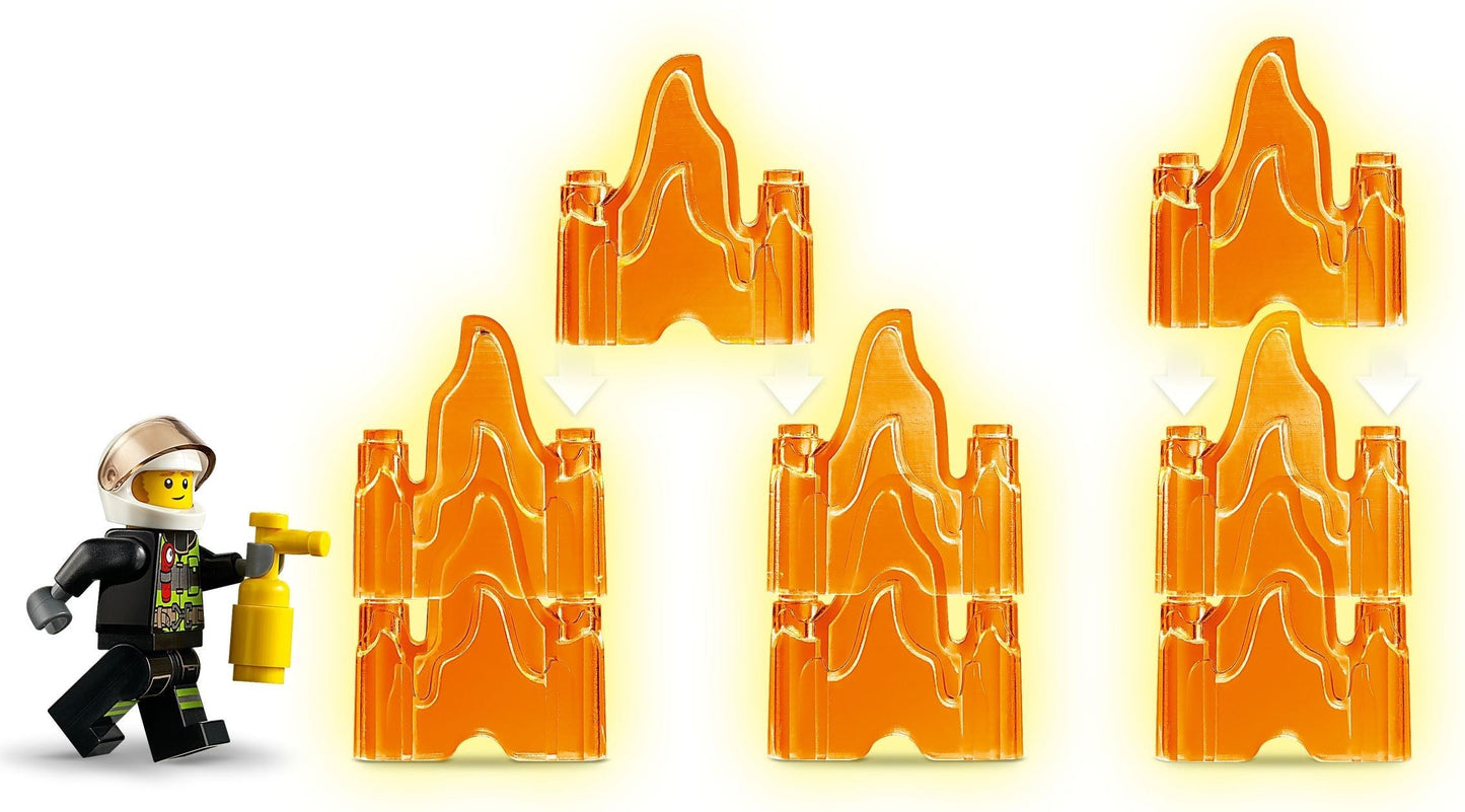 LEGO City Series 60281 Fire Rescue Helicopter- Auzzi Store