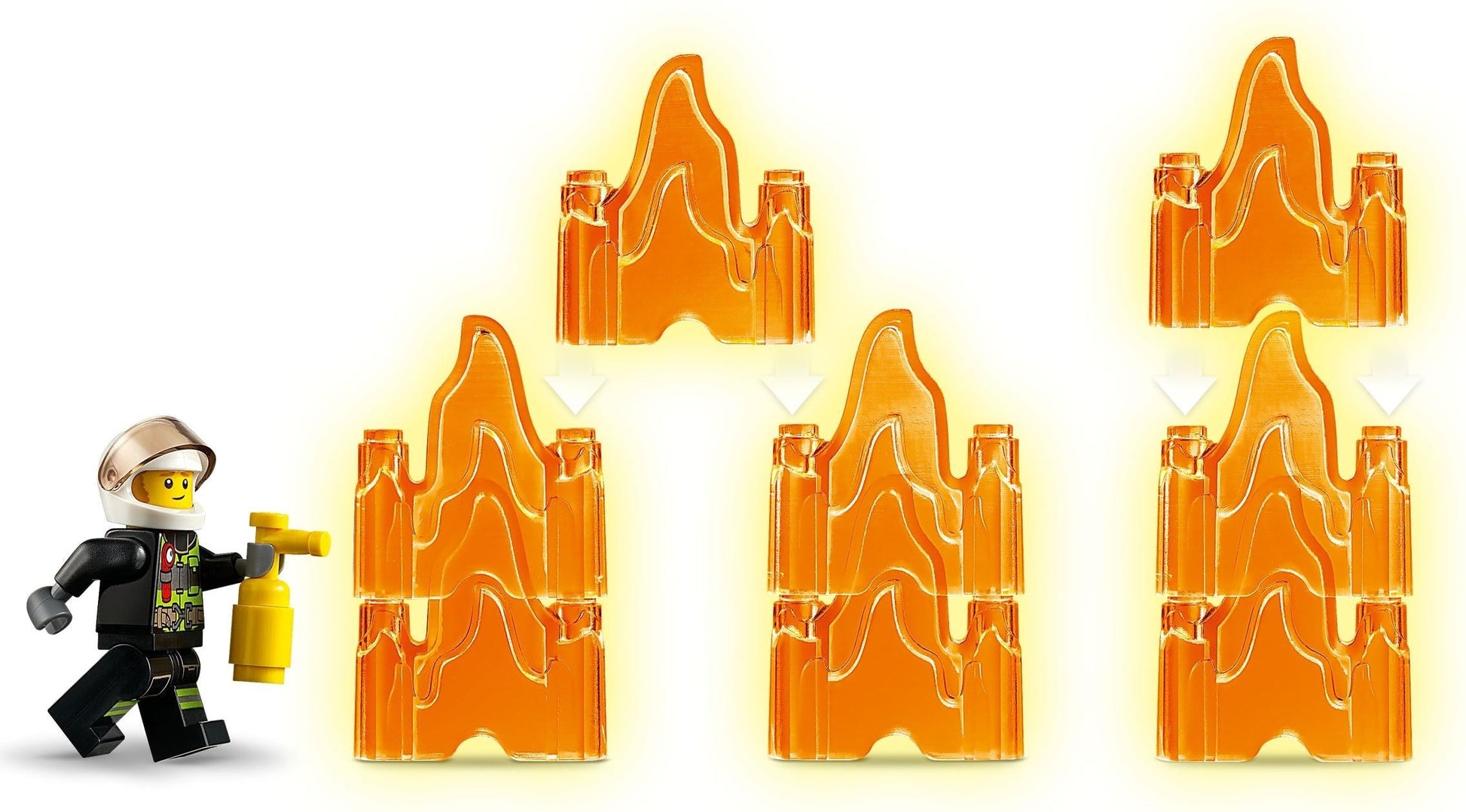 LEGO City Series 60281 Fire Rescue Helicopter- Auzzi Store