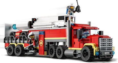 LEGO 60282 Fire Command Unit: City Adventures Fire Truck Toy