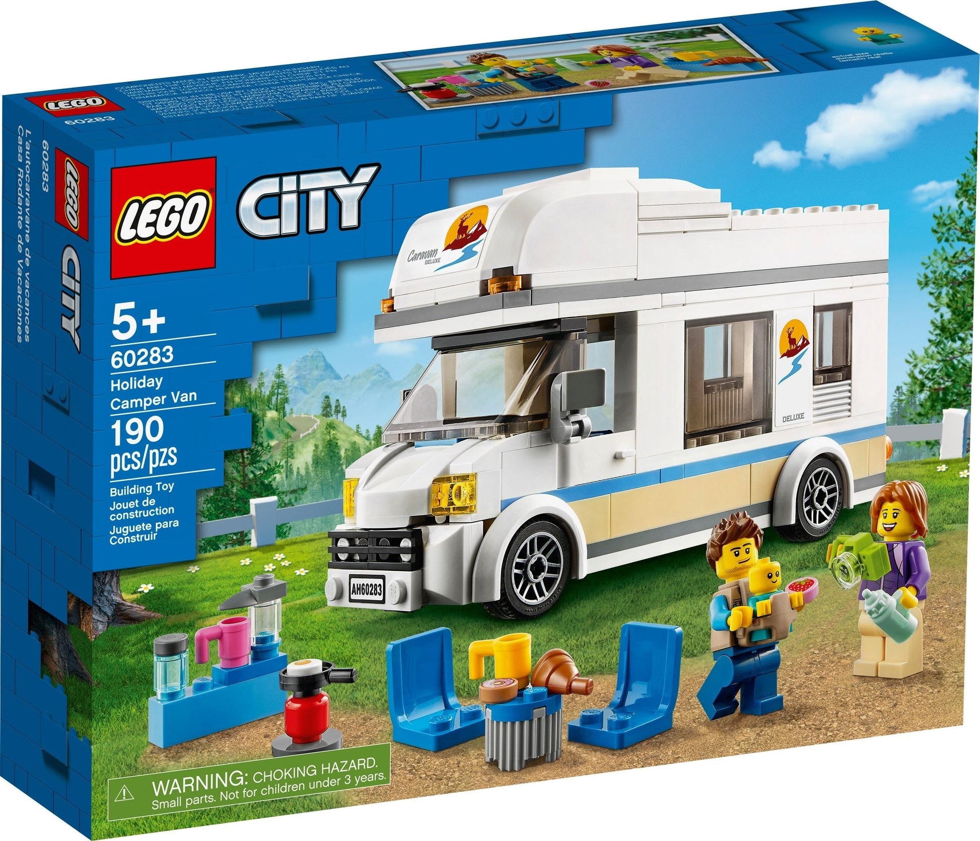 LEGO City Series 60283 Holiday Camper Van- Auzzi Store