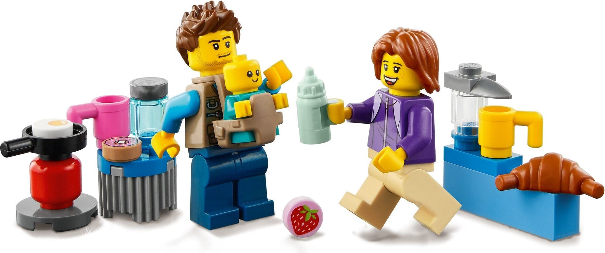 LEGO City Series 60283 Holiday Camper Van- Auzzi Store